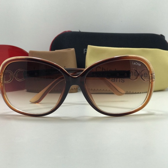 2 for 1 Summer Sale Le Chic Sunglass Black & Brown - Picture 5 of 12